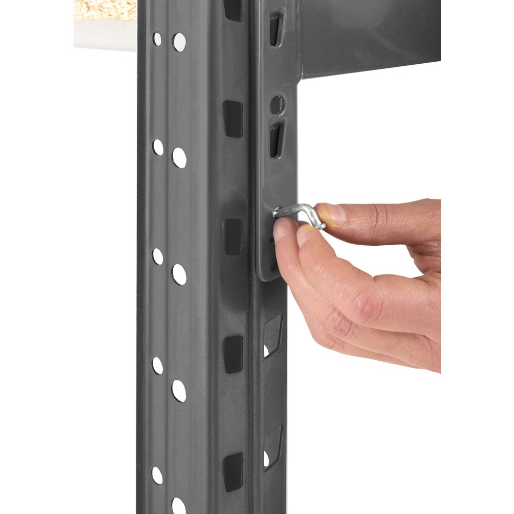 Numéro de l'image du produit 7: ManOrga Rayonnage grande portée, avec panneaux agglomérés, TB, H x l x P 3 000 x 1 800 x 600 mm