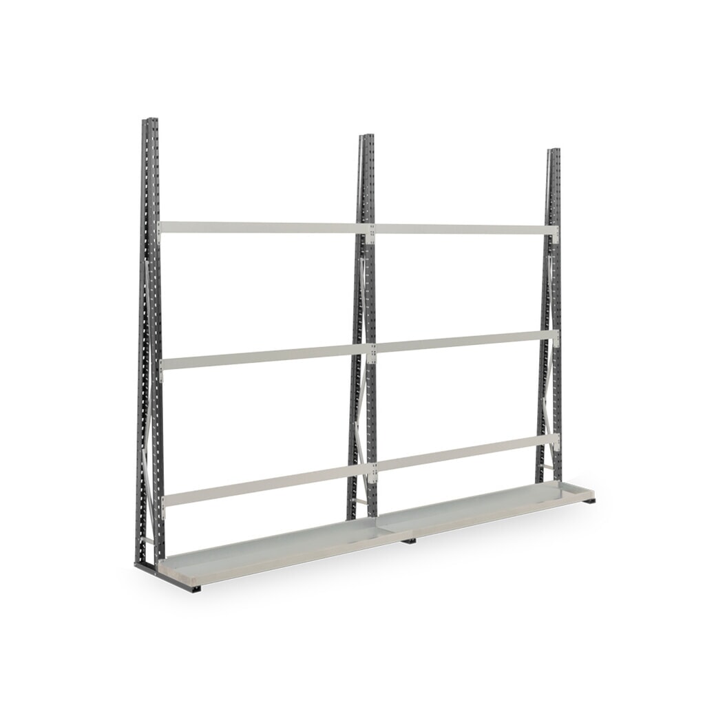 ManOrga Rayonnage vertical, bilatéral, TA, H x l x P 2 500 x 1 800 x 680 mm Illustration du produit: ManOrga Rayonnage vertical, bilatéral, TA, H x l x P 2 500 x 1 800 x 680 mm