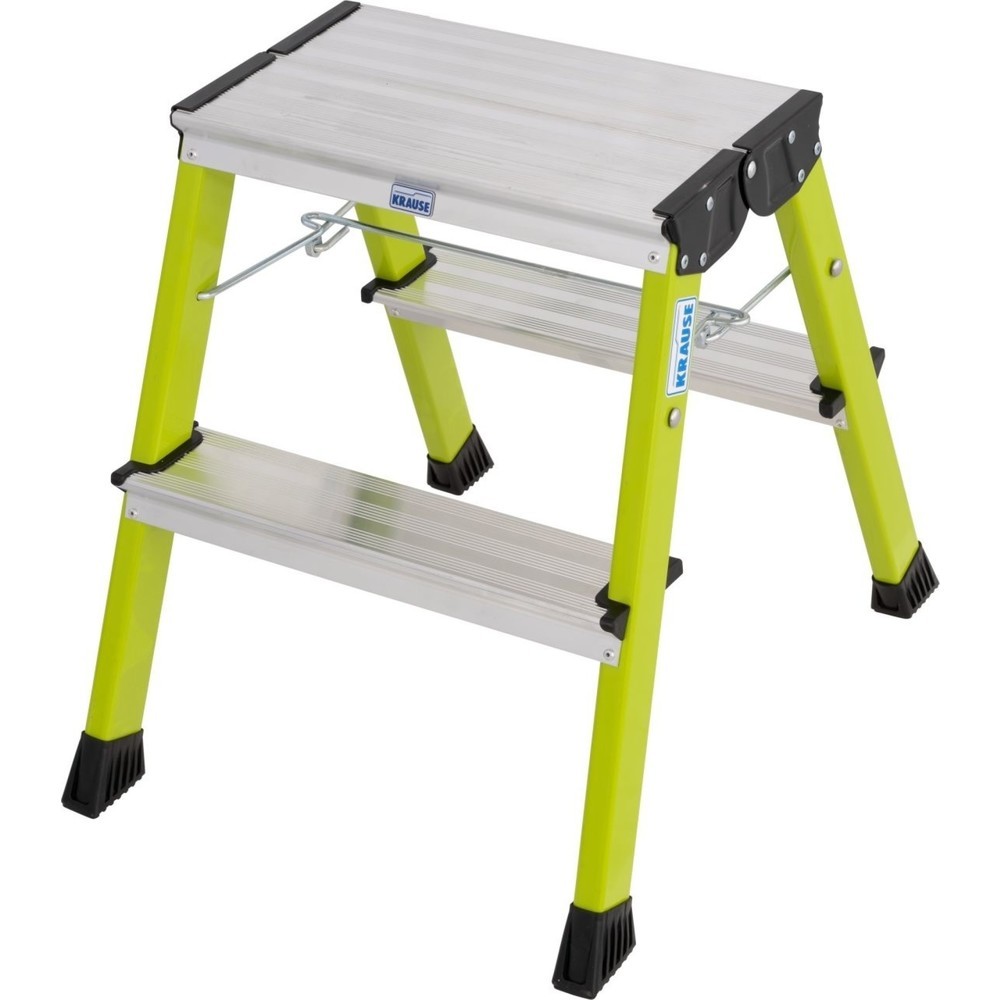 Numéro de l'image du produit 1: Marchepied pliant KRAUSE® Rolly 2x2 marches vert
