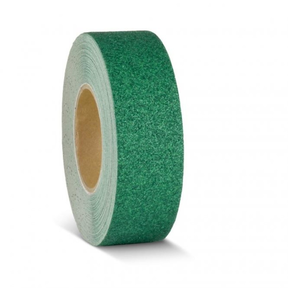 Numéro de l'image du produit 1: Revêtement antidérapant m2™, marquage de signalisation, rouleau, largeur 50 mm, vert