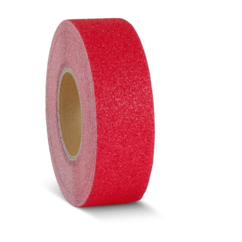 Numéro de l'image du produit 1: Revêtement antidérapant m2™, marquage de signalisation, rouleau, largeur 50 mm, rouge