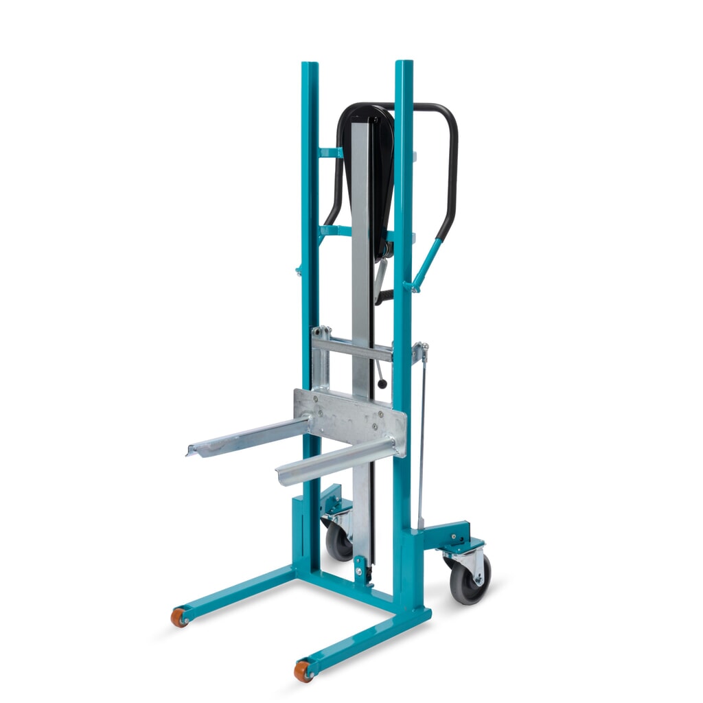 Chariot de levage Ameise® avec bras de fourche, capacité de charge 250 kg, pneumatiques TPE Illustration du produit: Chariot de levage Ameise® avec bras de fourche, capacité de charge 250 kg, pneumatiques TPE