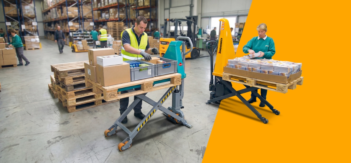 Transpalettes à ciseaux