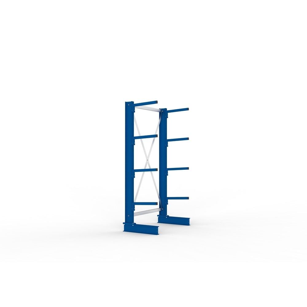 Numéro de l'image du produit 2: META Rayonnage cantilever, module de base, simple face, capacité de charge par bras 220 kg, HxlxP 2 000 x 1 094 x 610 mm