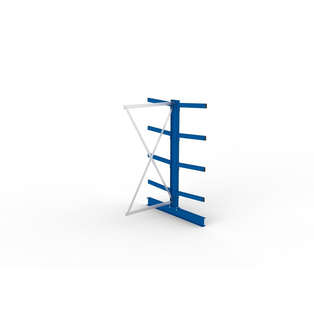 Numéro de l'image du produit 2: Travée auxiliaire de rayonnage cantilever META, double accès, capacité de charge par bras jusqu'à 355 kg, H x l x P 2 000 x 1 030 x 1 440 mm