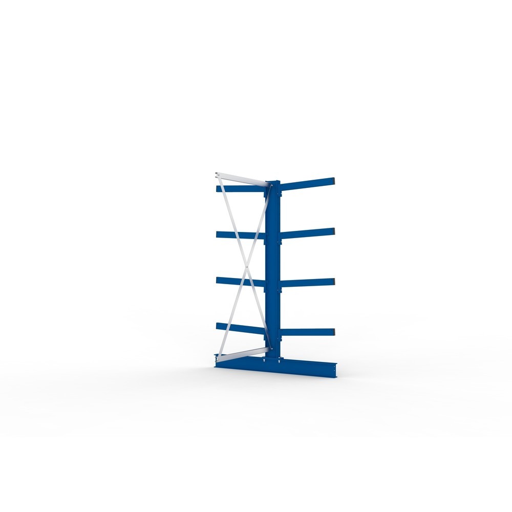 Numéro de l'image du produit 3: Travée auxiliaire de rayonnage cantilever META, double accès, capacité de charge par bras jusqu'à 355 kg, H x l x P 2 000 x 1 030 x 1 440 mm