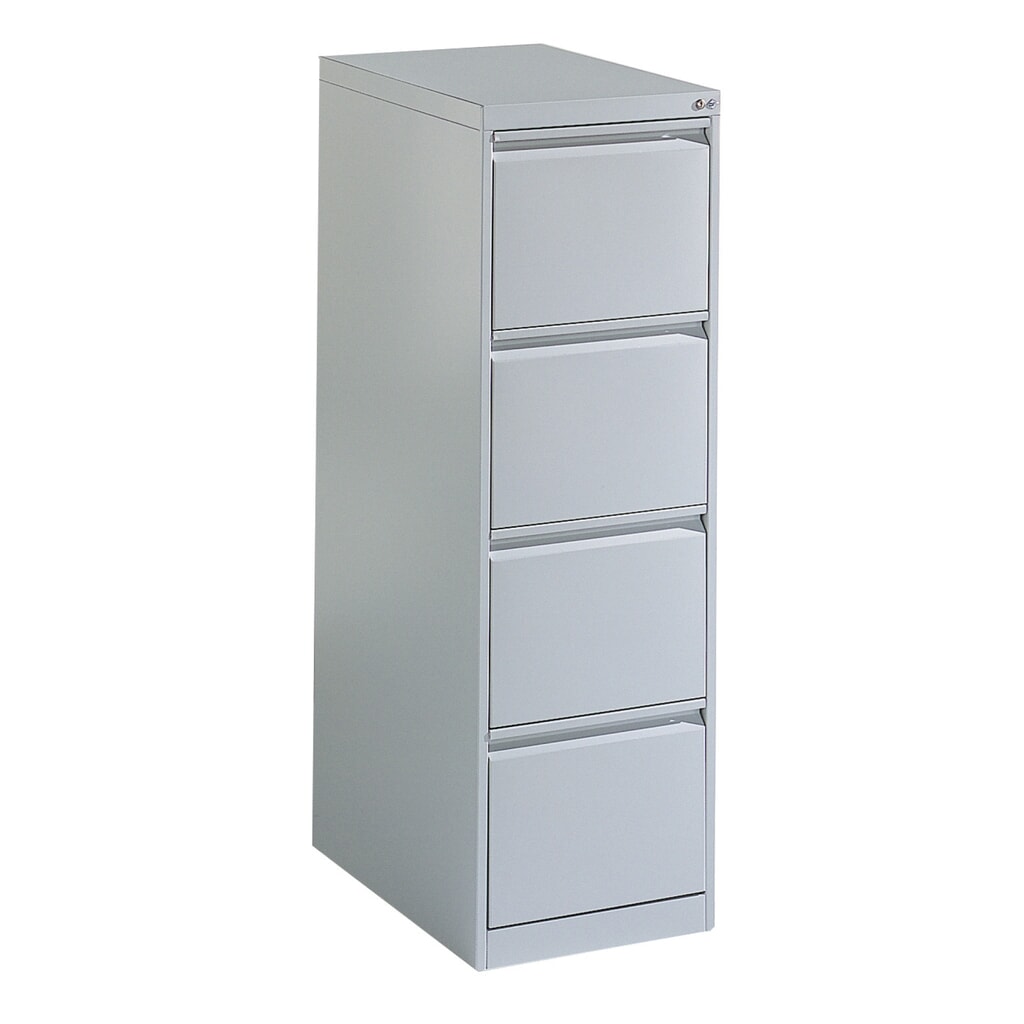 Meuble à dossiers suspendus C+P, 1 rail, 2 tiroirs, gris clair N° de l'image du produit 3 : Meuble à dossiers suspendus C+P, 1 rail, 2 tiroirs, gris clair