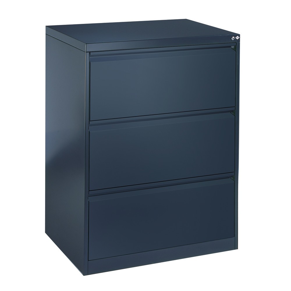 Numéro de l'image du produit 3: Meuble à dossiers suspendus C+P, 2 rail, 4 tiroirs, gris clair