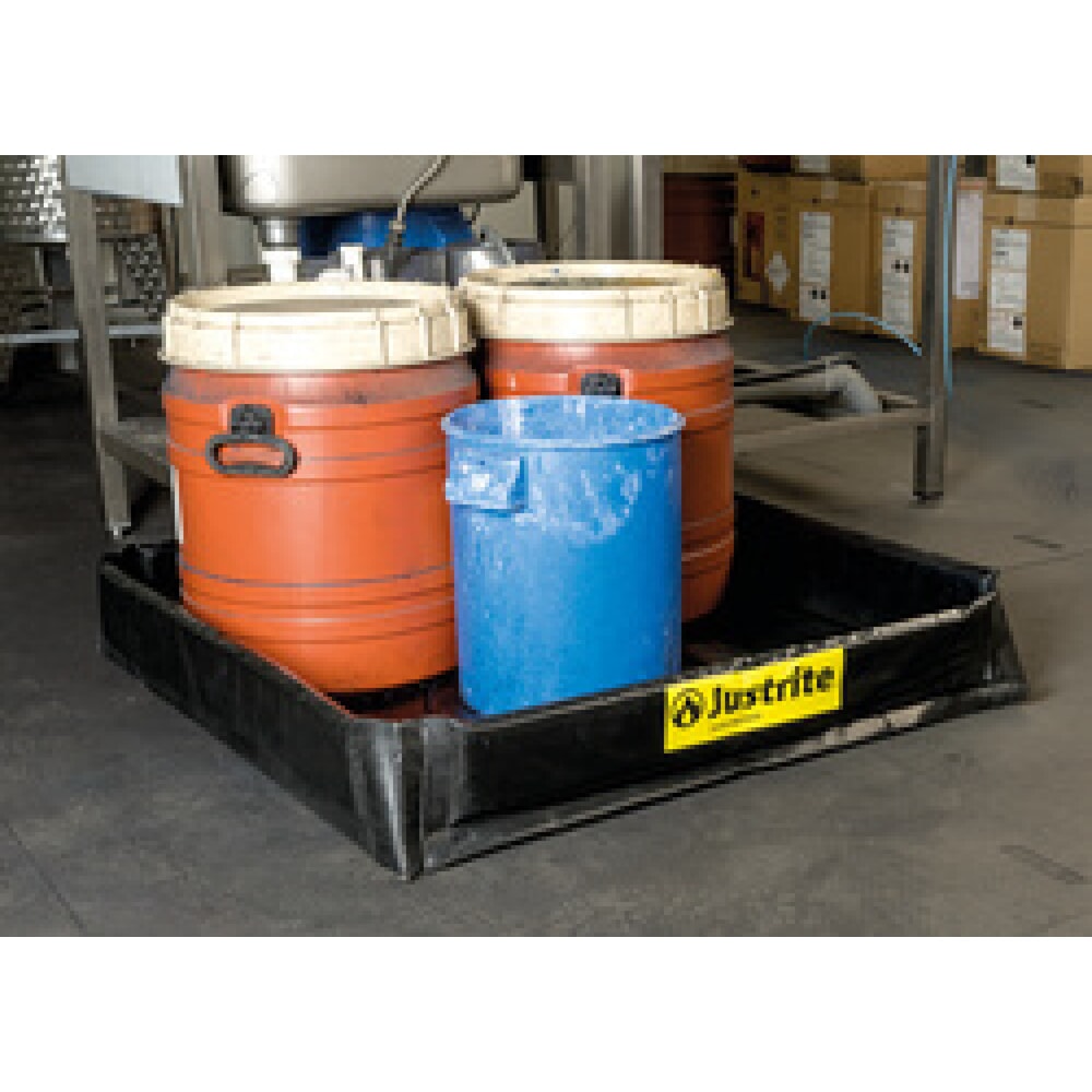 N° de l'image du produit 3 : Mini bac de rétention Justrite, capacité 208 l