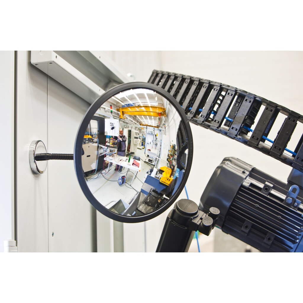 Miroir grand angle DETEKTIV, support magnétique, Ø 300 mm N° de l'image du produit 3 : Miroir grand angle DETEKTIV, support magnétique, Ø 300 mm