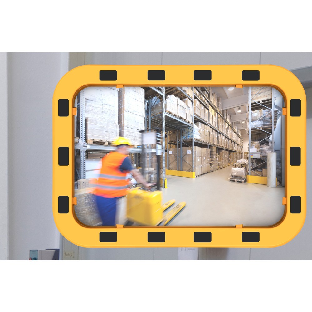 N° de l'image du produit 3 : Miroir industriel dancop EUvex, l x H 1 000 x 800 mm