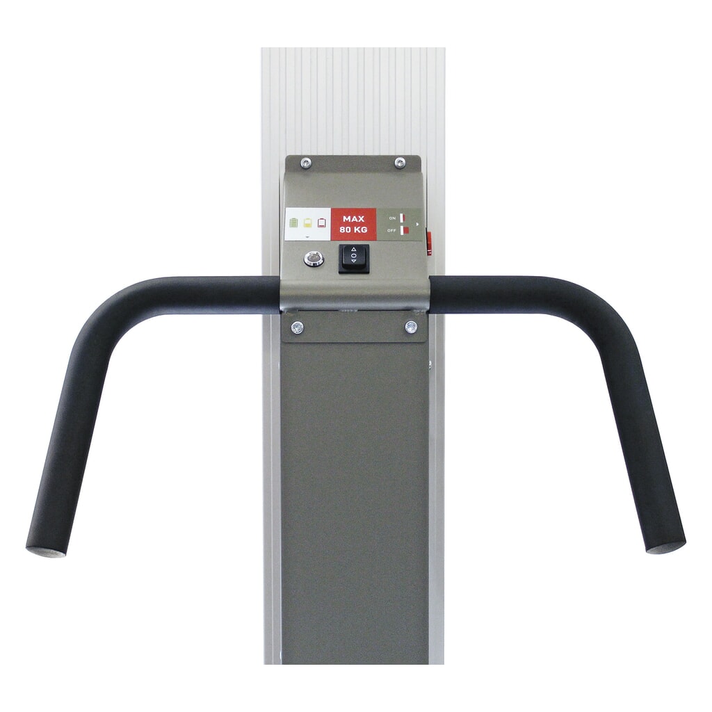 N° de l'image du produit 2 : Monte-charge HOVMAND avec broche double, zone de levage 80-1 680 mm, capacité de charge 130 kg