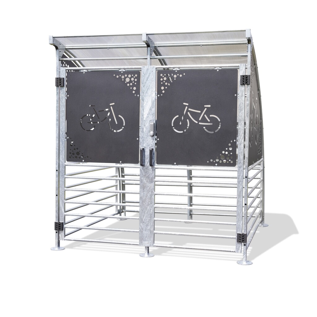 N° de l'image du produit 2 : MOTTEZ Abri pour 6 vélos, sécurisé