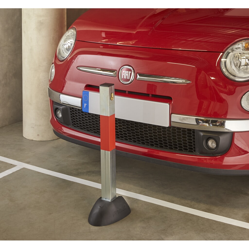 Illustration du produit: MOTTEZ Barrière de parking Design, noire