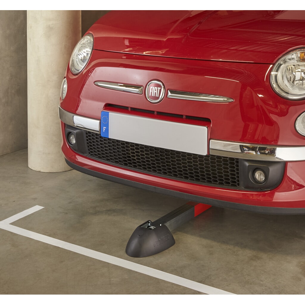 MOTTEZ Barrière de parking Design, noire N° de l'image du produit 4 : MOTTEZ Barrière de parking Design, noire