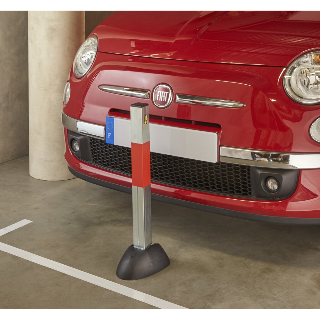 MOTTEZ Barrière de parking Design, noire N° de l'image du produit 7 : MOTTEZ Barrière de parking Design, noire