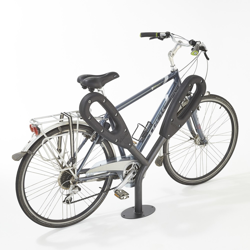 Numéro de l'image du produit 3: MOTTEZ Poteau pour 2 vélos, longueur 950 mm