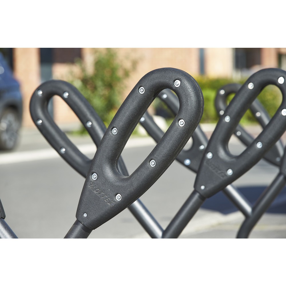 Numéro de l'image du produit 6: MOTTEZ Poteau pour 2 vélos, longueur 950 mm