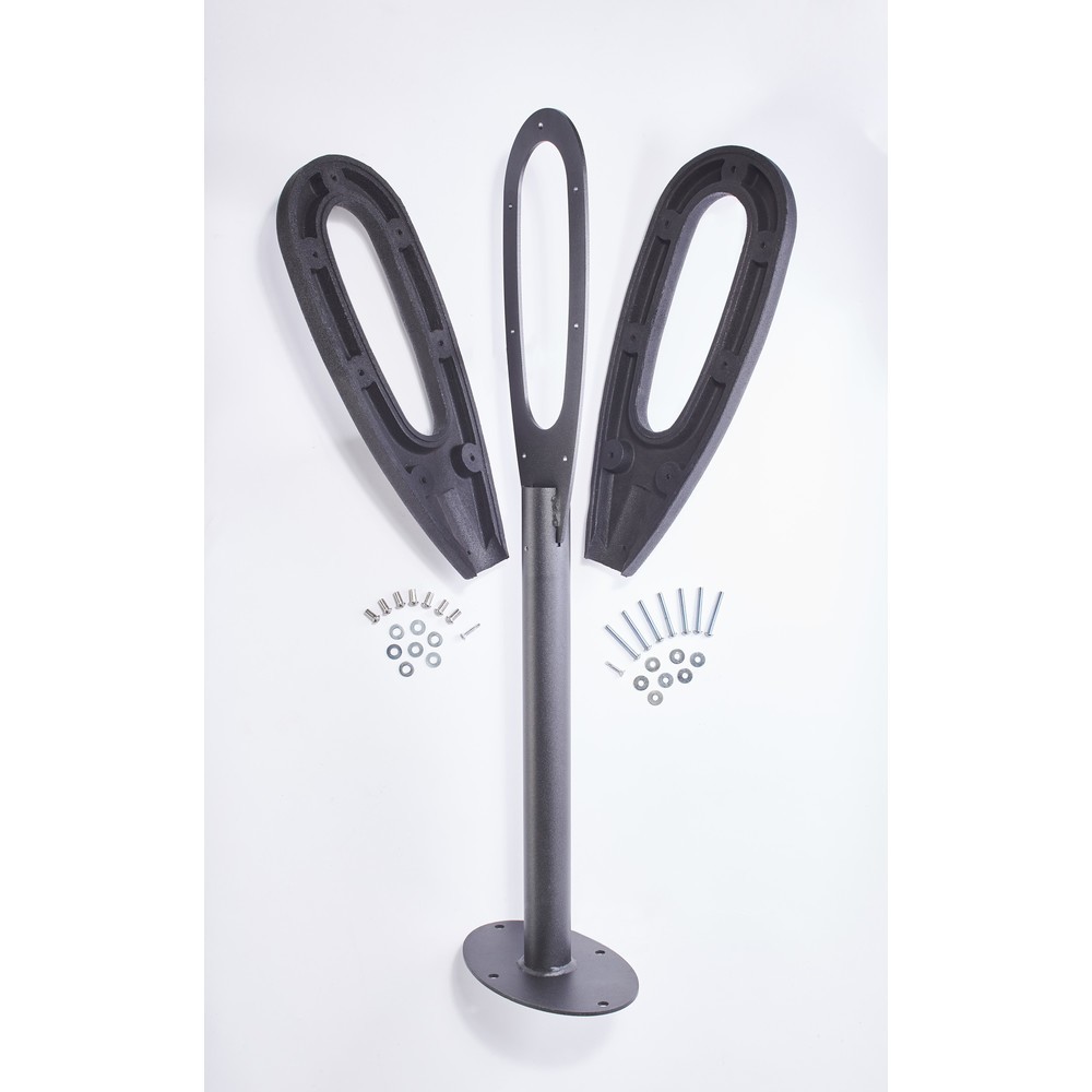 Numéro de l'image du produit 1: MOTTEZ Poteau pour 2 vélos, longueur 260 mm