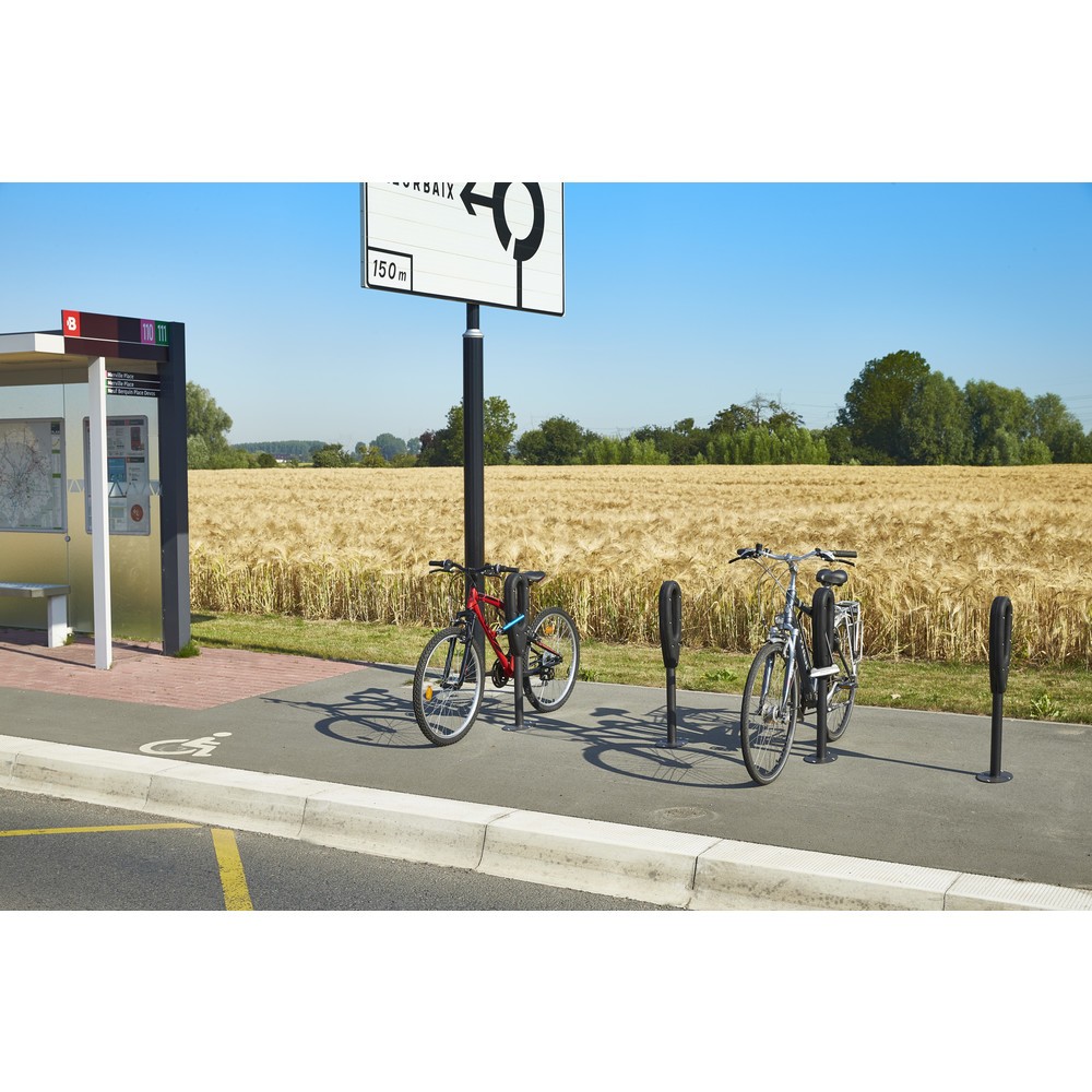 Numéro de l'image du produit 8: MOTTEZ Poteau pour 2 vélos, longueur 260 mm