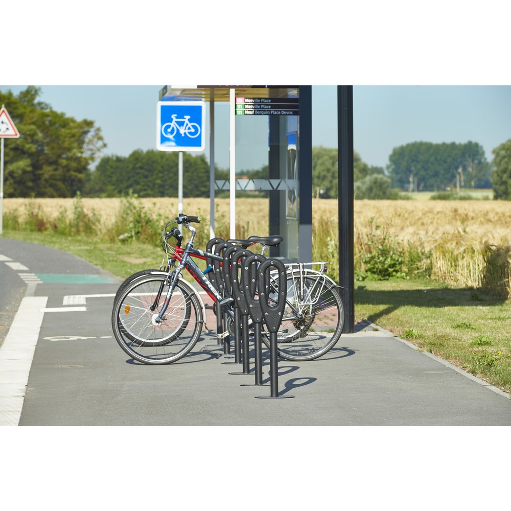 Numéro de l'image du produit 12: MOTTEZ Poteau pour 2 vélos, longueur 260 mm