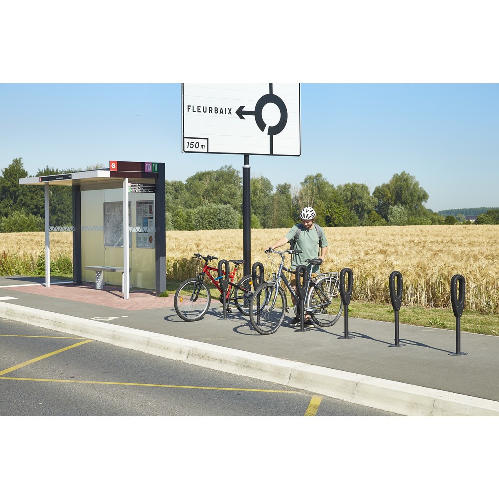 Numéro de l'image du produit 17: MOTTEZ Poteau pour 2 vélos, longueur 260 mm