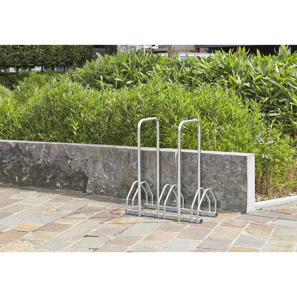 Numéro de l'image du produit 1: MOTTEZ Râtelier à vélos pour 3 vélos avec 2 arceaux