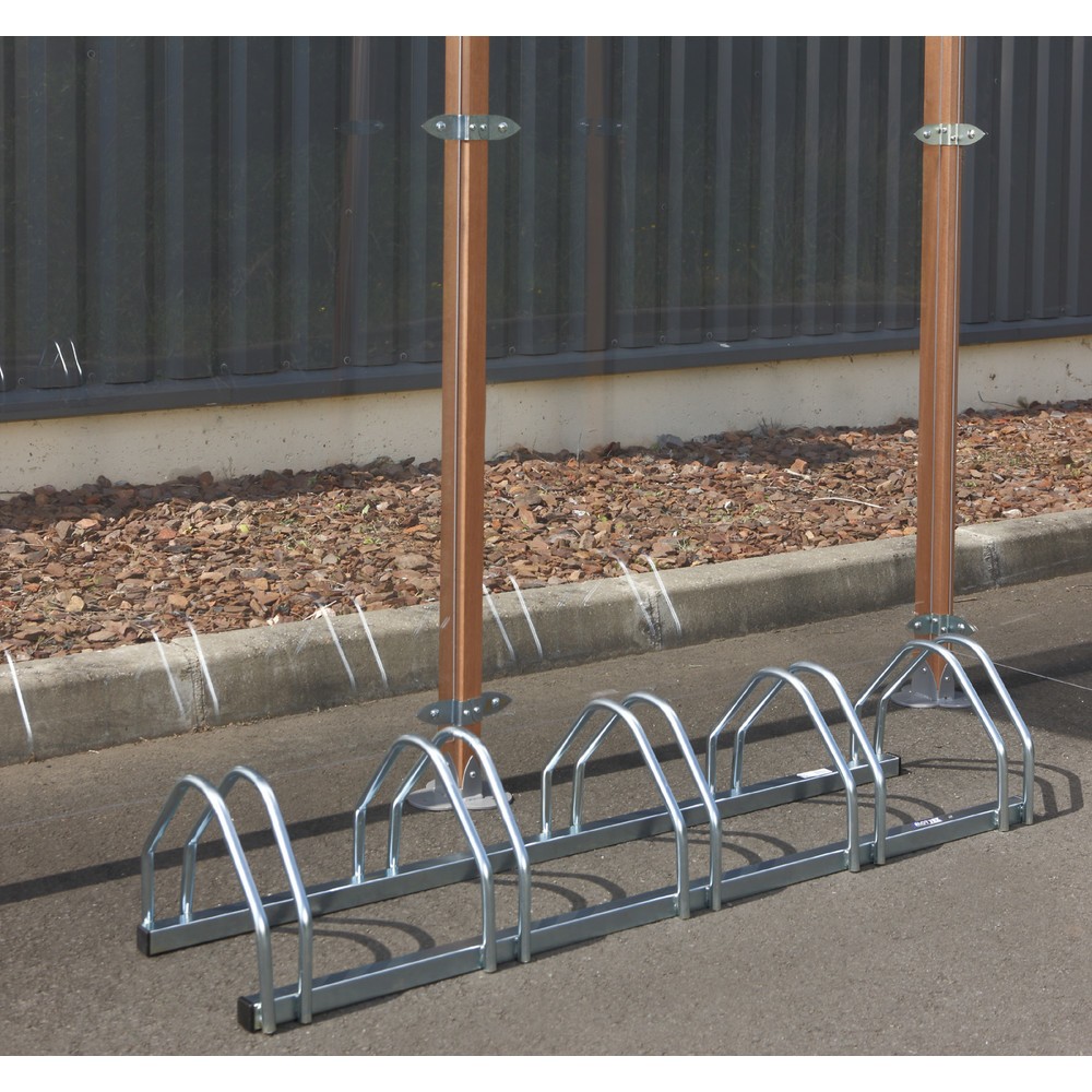 Numéro de l'image du produit 4: MOTTEZ Râtelier à vélos pour 5 vélos face à face
