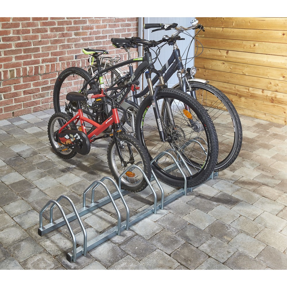 Numéro de l'image du produit 5: MOTTEZ Râtelier à vélos pour 5 vélos face à face