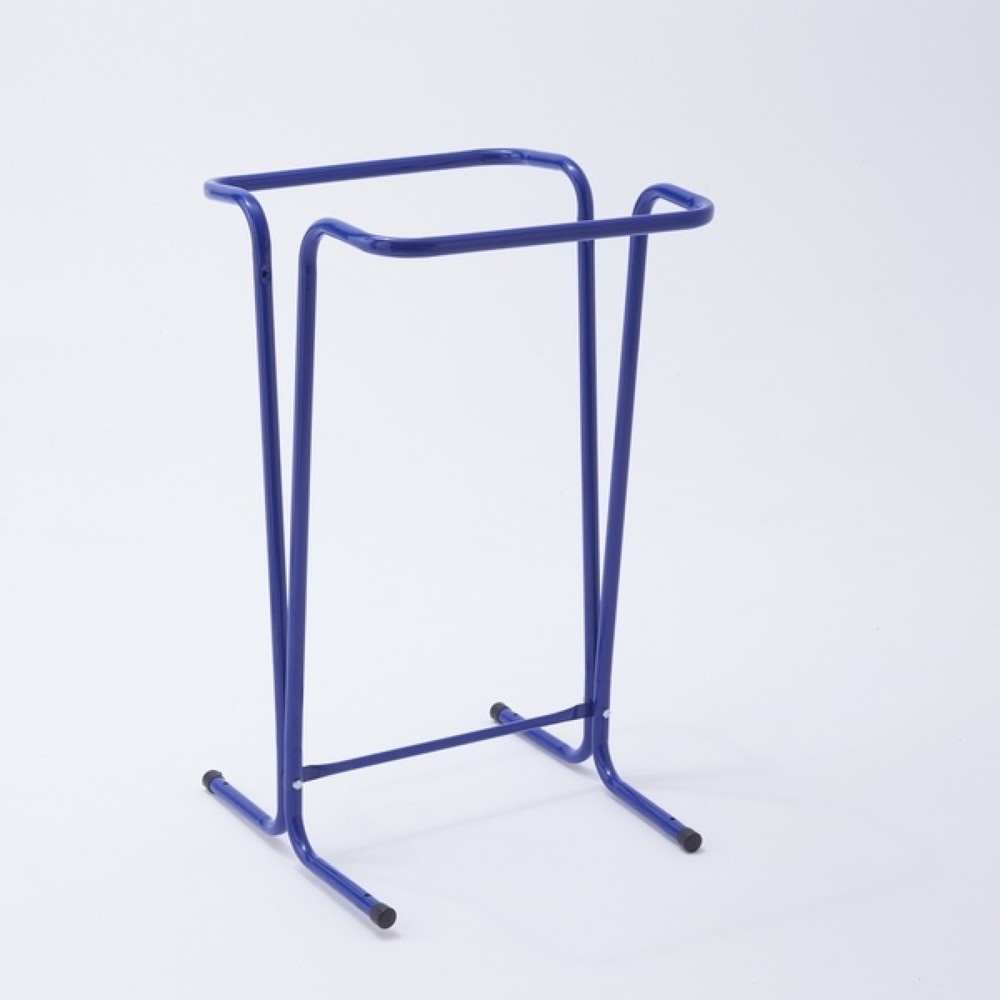 Numéro de l'image du produit 1: MOTTEZ Support pour sacs poubelle 100-110 litres, bleu