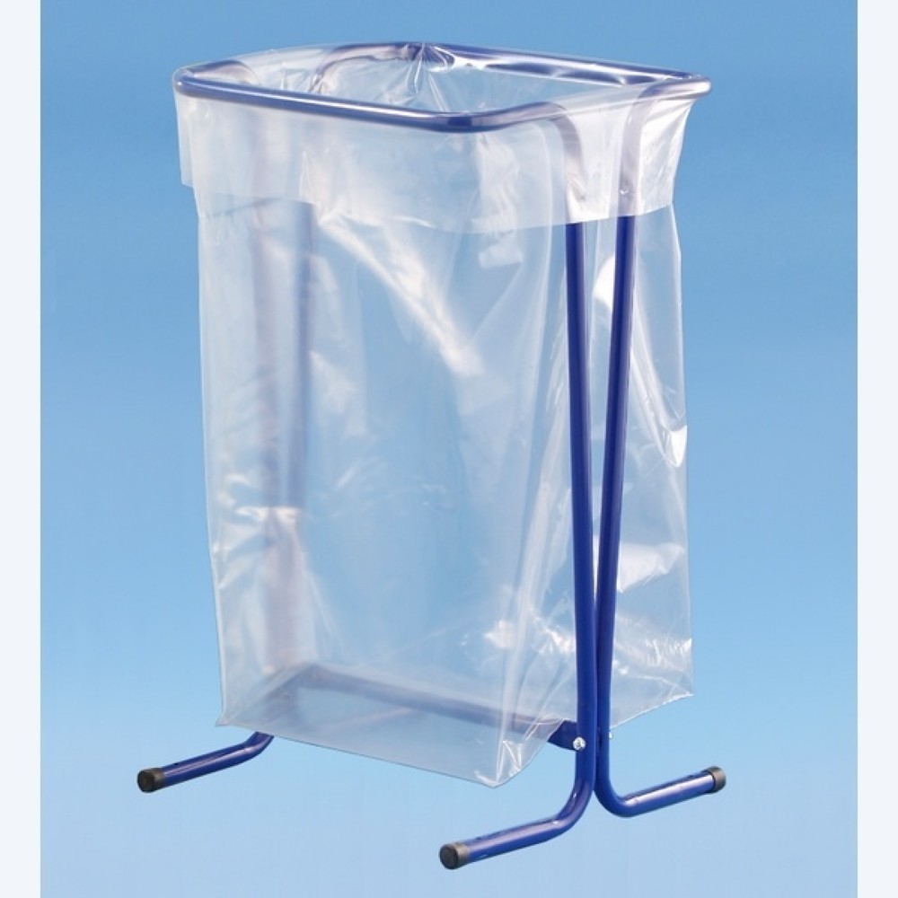 Numéro de l'image du produit 2: MOTTEZ Support pour sacs poubelle 100-110 litres, bleu