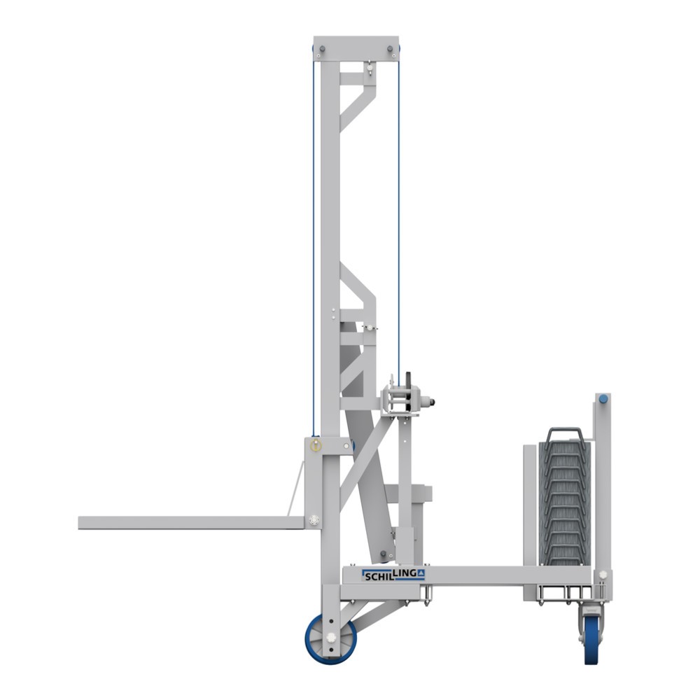 Numéro de l'image du produit 2: Multilift en aluminium SCHILLING, capacité de charge 250 kg, avec contrepoids