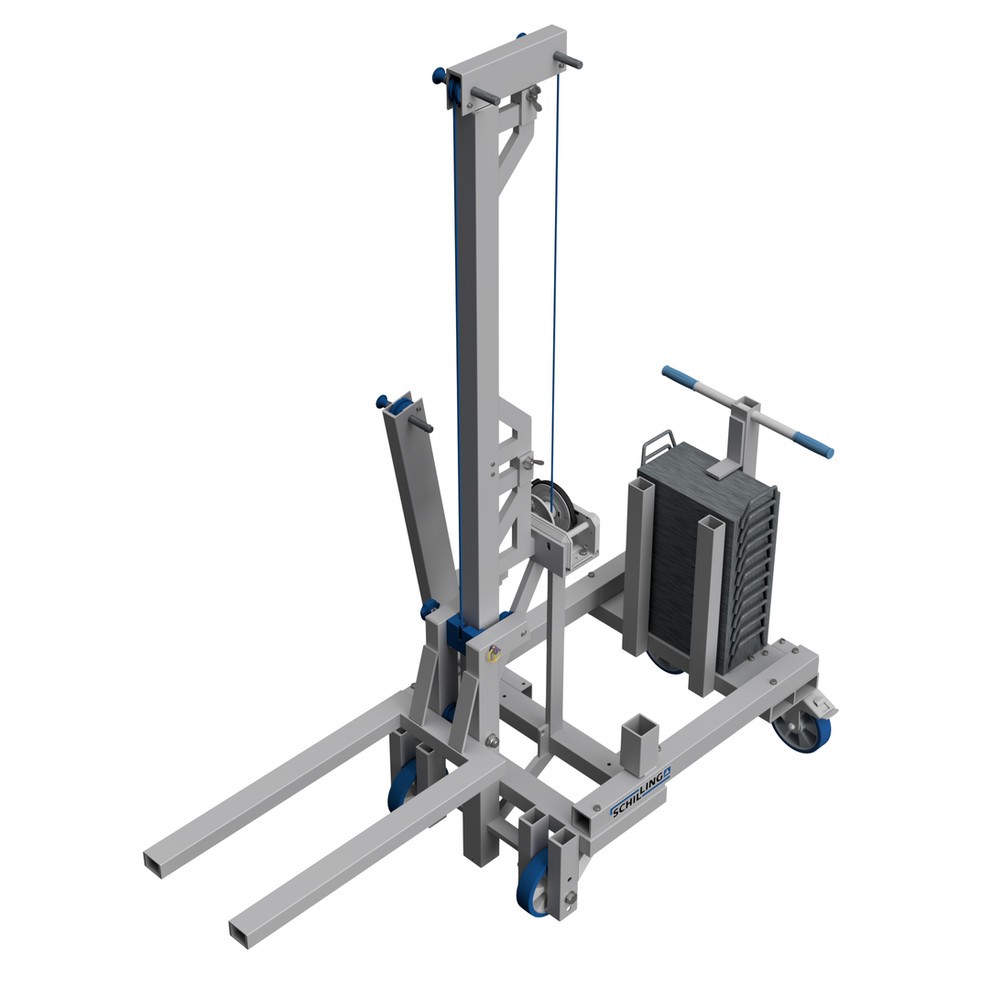 Numéro de l'image du produit 4: Multilift en aluminium SCHILLING, capacité de charge 250 kg, avec contrepoids