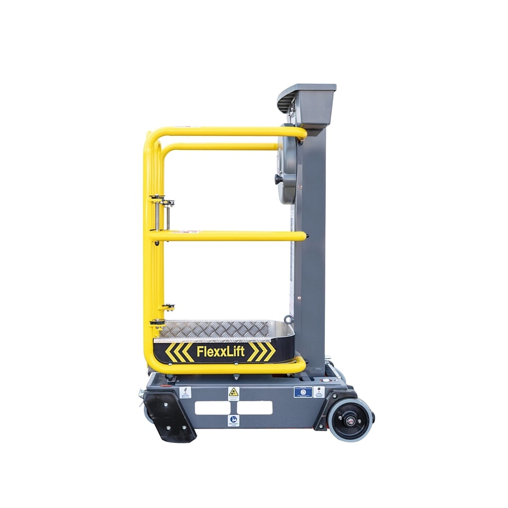 Munk Günzburger FlexxLift, nacelle élévatrice pour une personne, capacité de charge 150 kg, hauteur de travail 3,5 m Illustration du produit: Munk Günzburger FlexxLift, nacelle élévatrice pour une personne, capacité de charge 150 kg, hauteur de travail 3,5 m