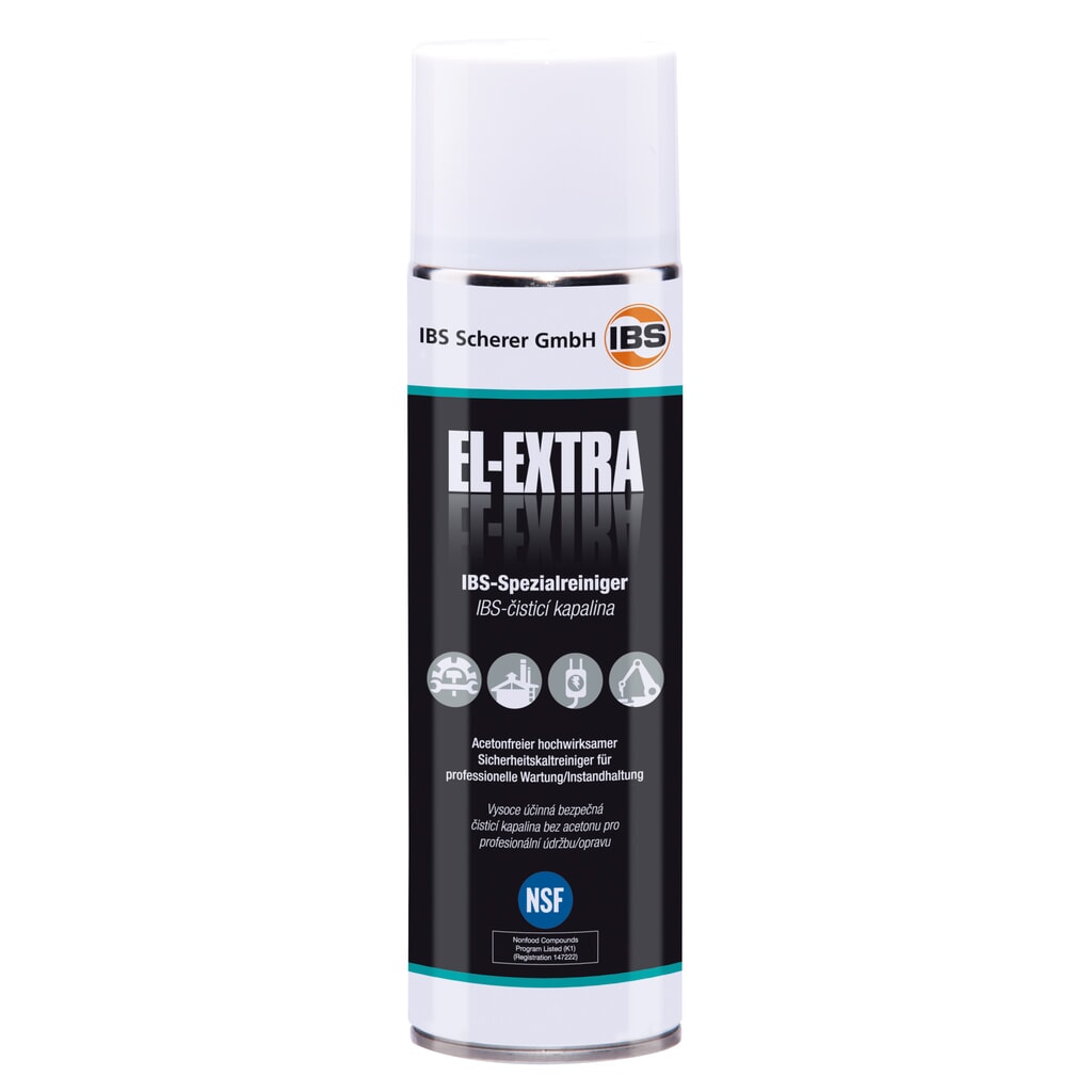 Nettoyant spécial IBS EL/Extra, 12 bombes aérosol de 500 ml Illustration du produit: Nettoyant spécial IBS EL/Extra, 12 bombes aérosol de 500 ml
