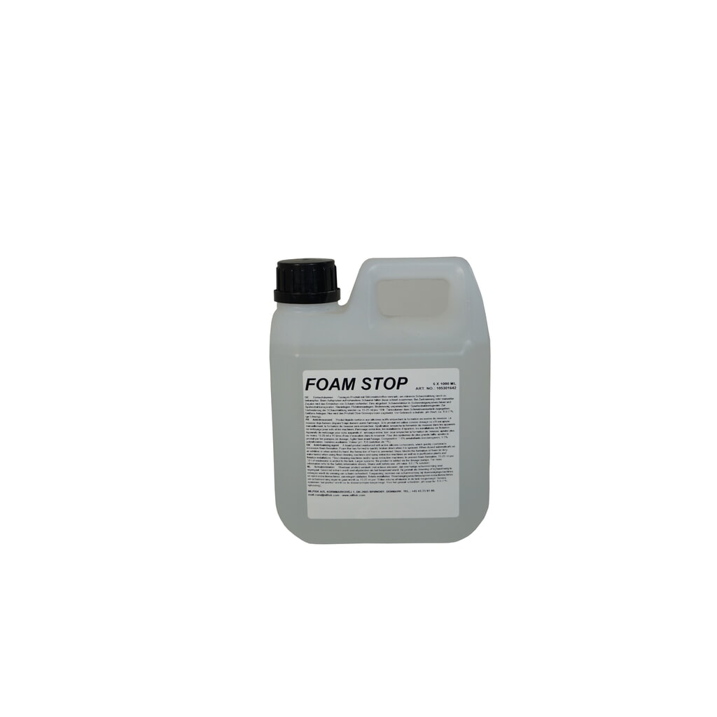 Nilfisk® Agent anti-mousse Foam Stop SV1, 6x 1 litre Illustration du produit: Nilfisk® Agent anti-mousse Foam Stop SV1, 6x 1 litre