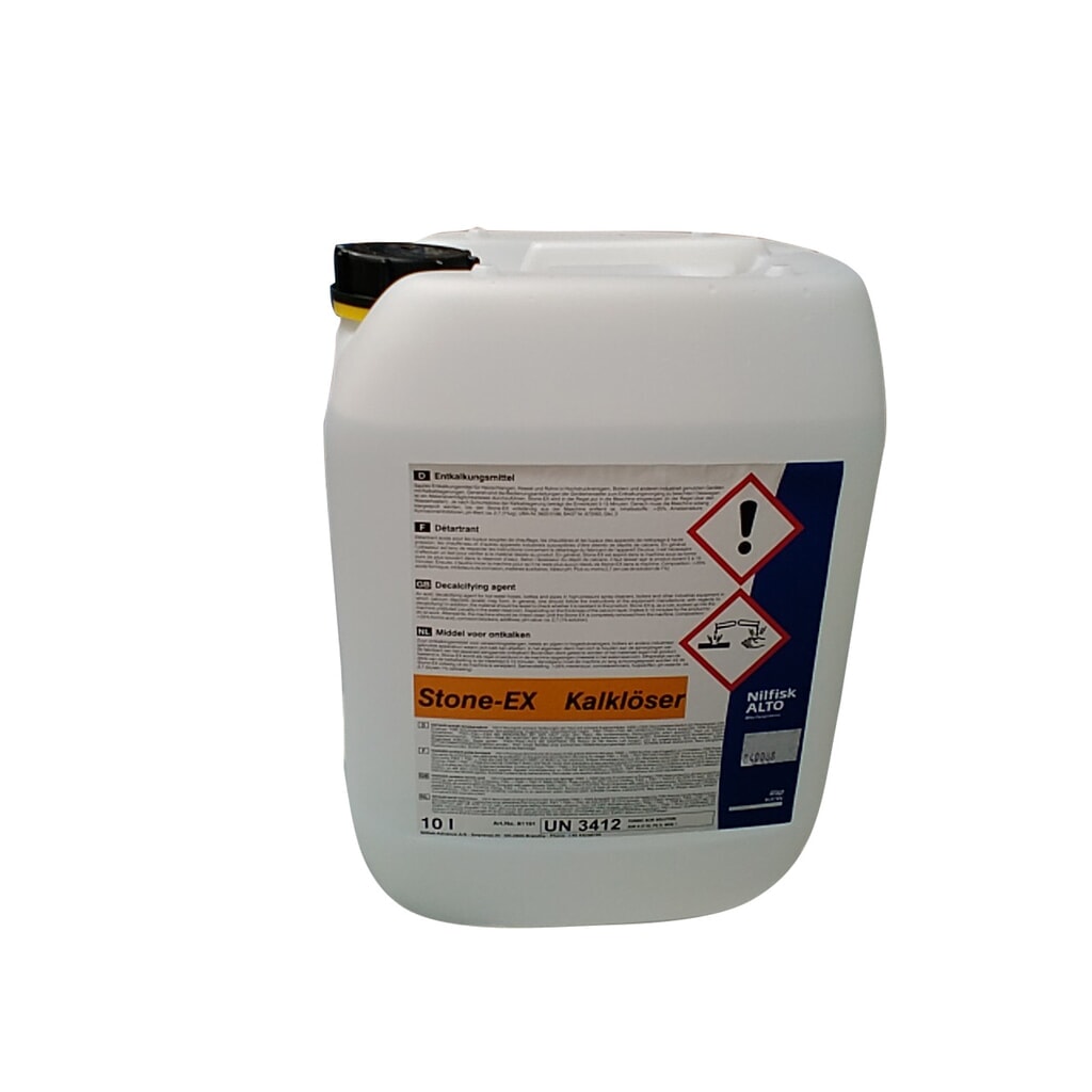 Nilfisk® Détartrant Stone-Ex, 10 litres Illustration du produit: Nilfisk® Détartrant Stone-Ex, 10 litres