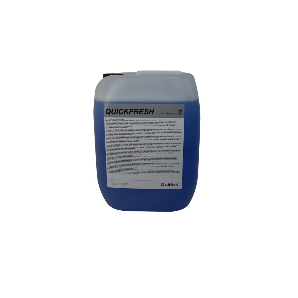 Nilfisk® Nettoyant pour sol Quick Fresh SV1, sol dur, 4 x 2,5 litres Illustration du produit: Nilfisk® Nettoyant pour sol Quick Fresh SV1, sol dur, 4 x 2,5 litres