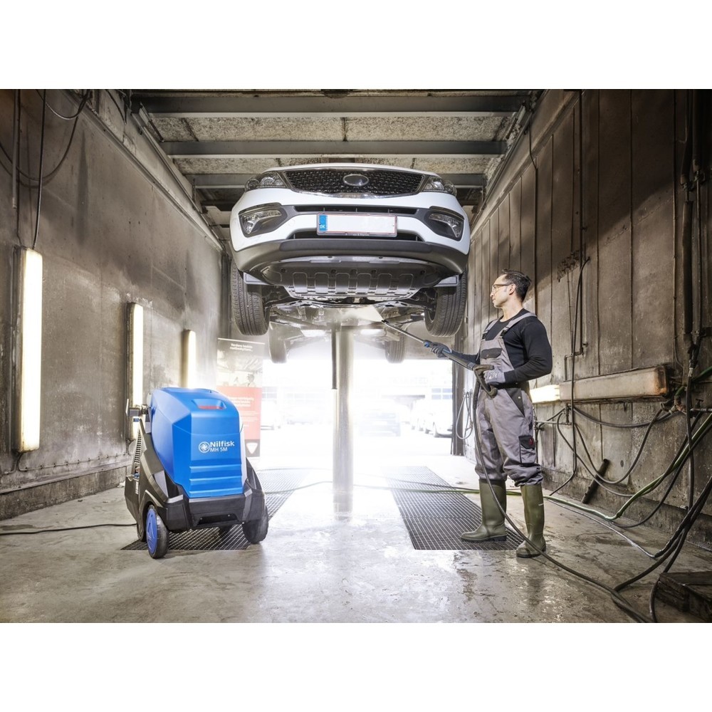 N° de l'image du produit 4 : Nilfisk® - Nettoyeur haute pression à eau chaude MH 5M-210/1100 X, mobile