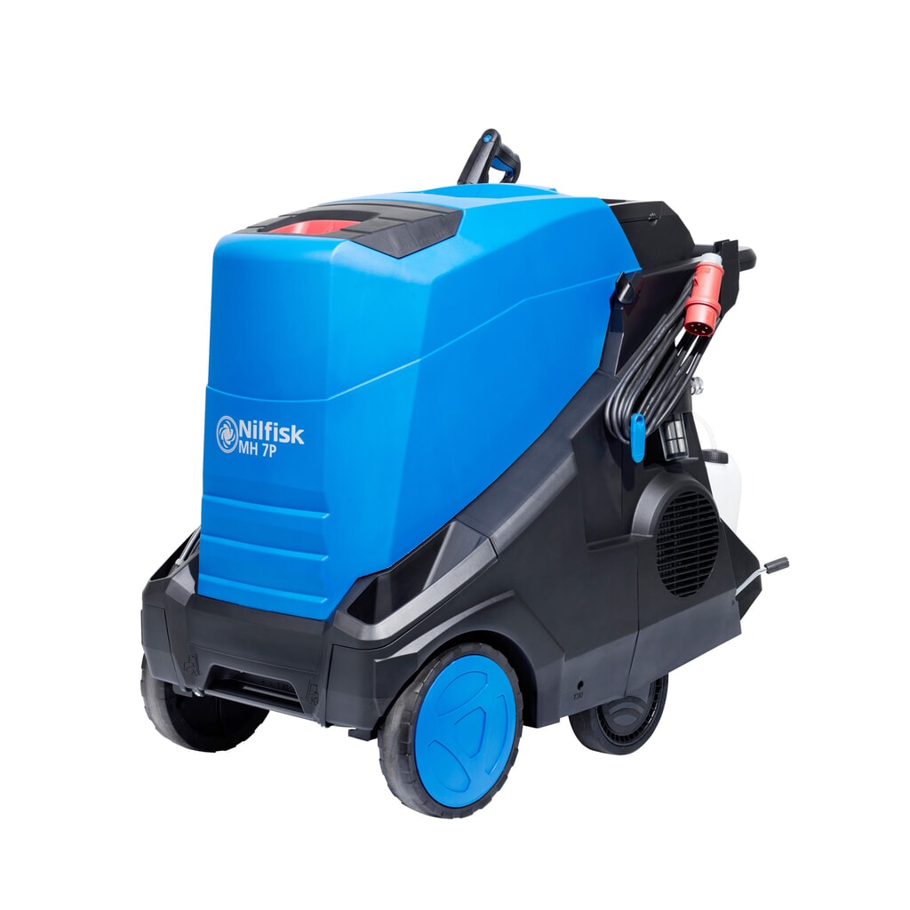 N° de l'image du produit 1 : Nilfisk® - Nettoyeur haute pression à eau chaude MH 7P-180/1260 FA, mobile