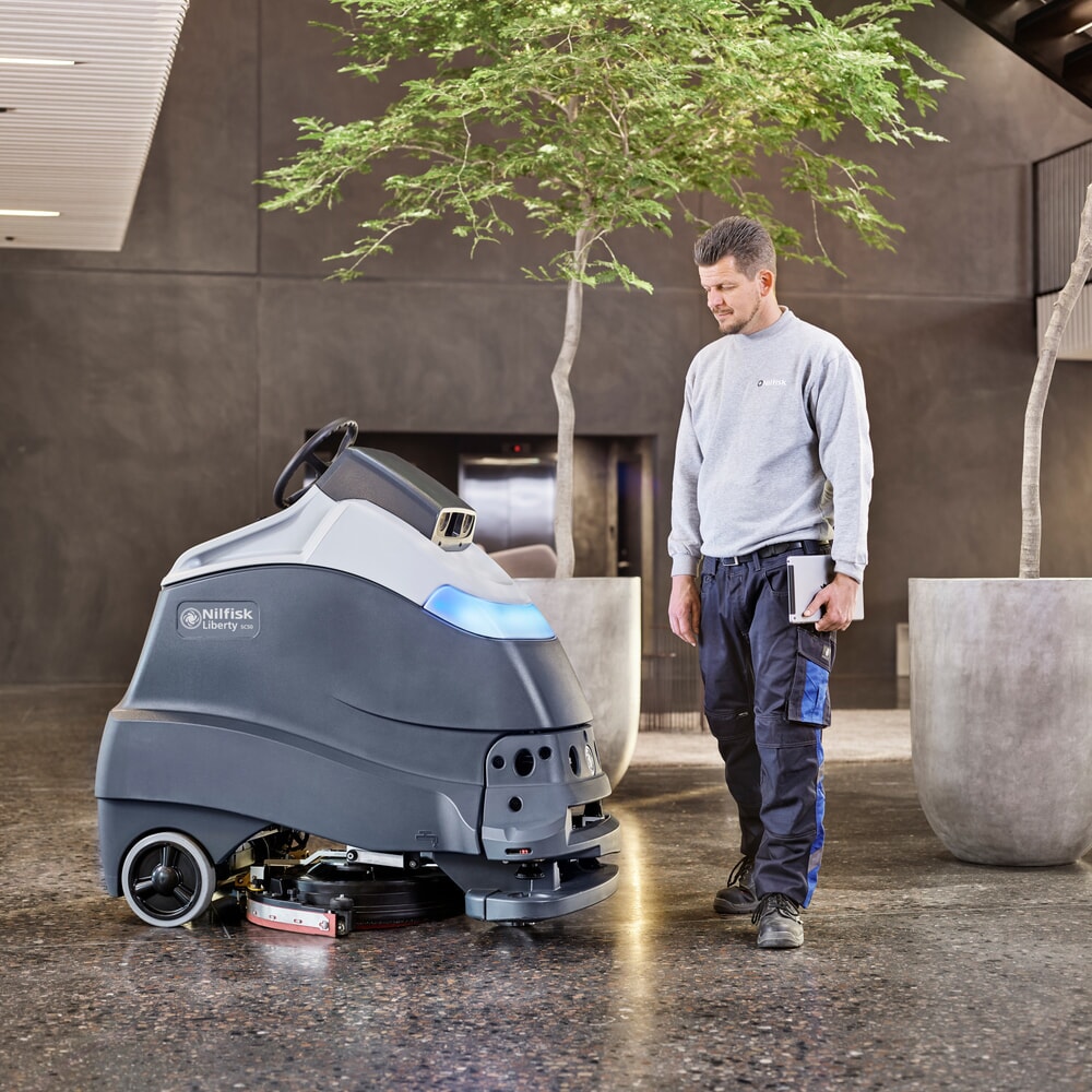 N° de l'image du produit 7 : robot de nettoyage Nilfisk® Liberty SC50, pour les surfaces de nettoyage moyennes à grandes