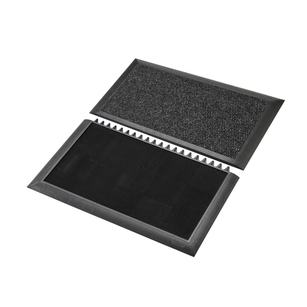 Paillasson NoTrax Sani-Master™, désinfectant, l × L 914 × 1 050 mm, anthracite/noir N° de l'image du produit 2 : Paillasson NoTrax Sani-Master™, désinfectant, l × L 914 × 1 050 mm, anthracite/noir