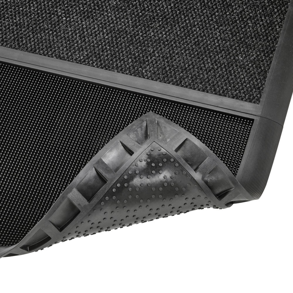 Numéro de l'image du produit 2: NoTrax Paillasson Sani-Master™, désinfectant, lxP 914 x 1 525 mm, anthracite/noir