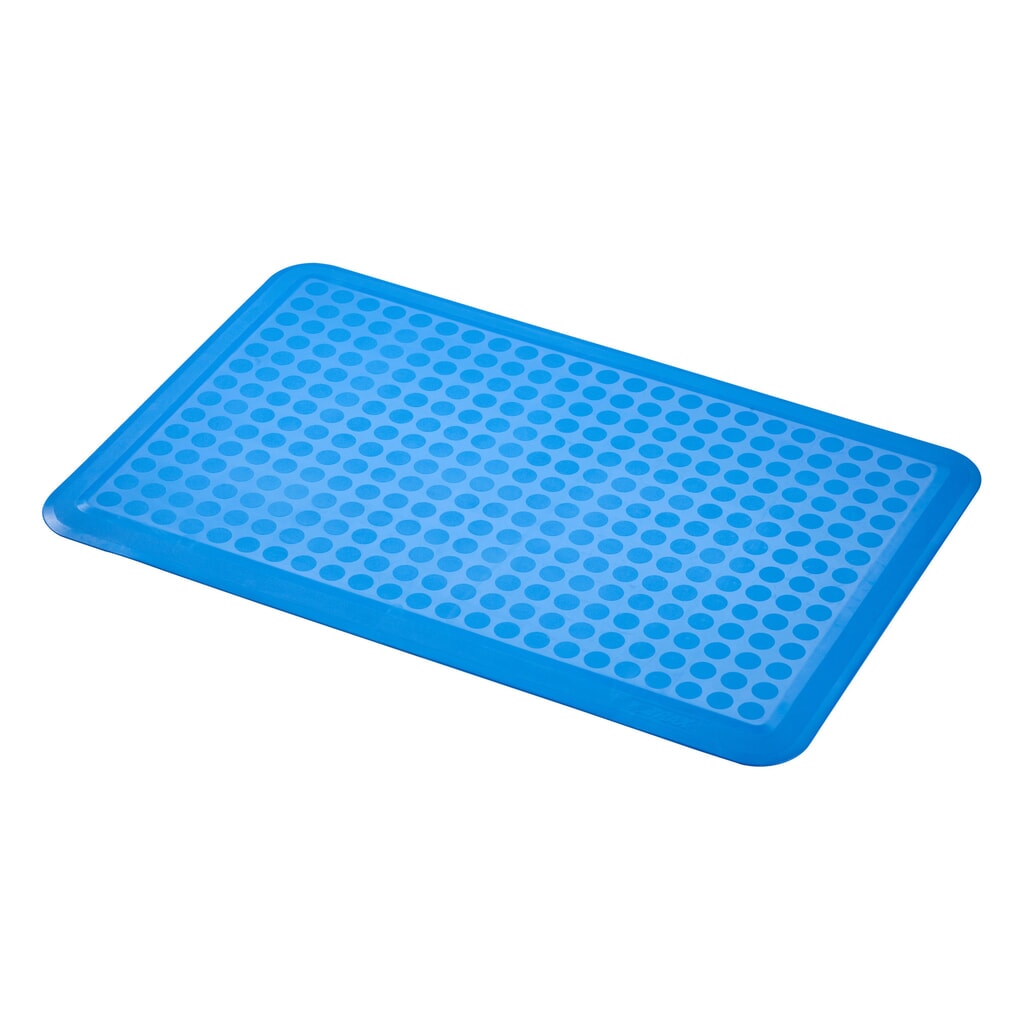 Tapis anti-fatigue NoTrax Sani-Flex™, l × L 460 × 610 mm, bleu Illustration du produit: Tapis anti-fatigue NoTrax Sani-Flex™, l × L 460 × 610 mm, bleu