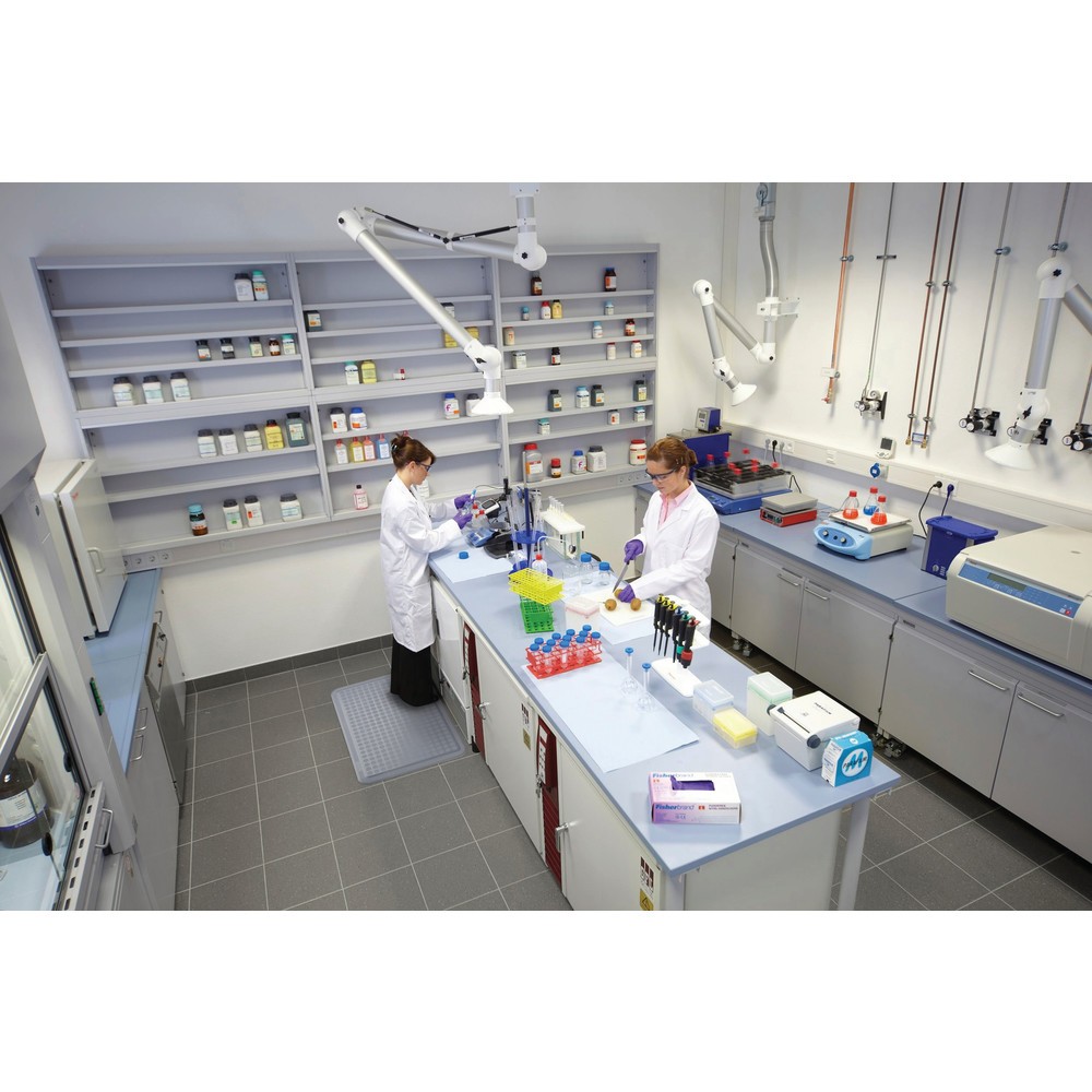 Numéro de l'image du produit 2: NoTrax Tapis anti-fatigue Sani-Flex™, lxP 610 x 910 mm bleu