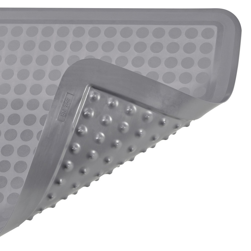 Numéro de l'image du produit 3: NoTrax Tapis anti-fatigue Sani-Flex™, lxP 610 x 910 mm, gris