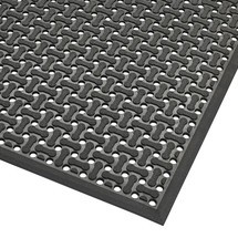 Numéro de l'image du produit 1: NoTrax Tapis anti-fatigue Superflow® XT Nitrile, lxP 600 x 900 mm, noir