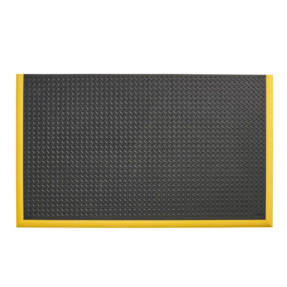 Numéro de l'image du produit 2: NoTrax Tapis de soudage pour poste de travail Diamond Flex™ Nitrile, lxP 970 x 1 630 mm, noir