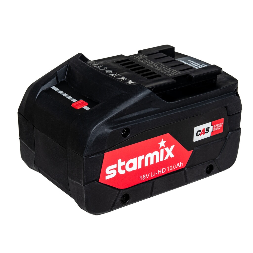 Pack de batteries 18 V/10 Ah starmix
