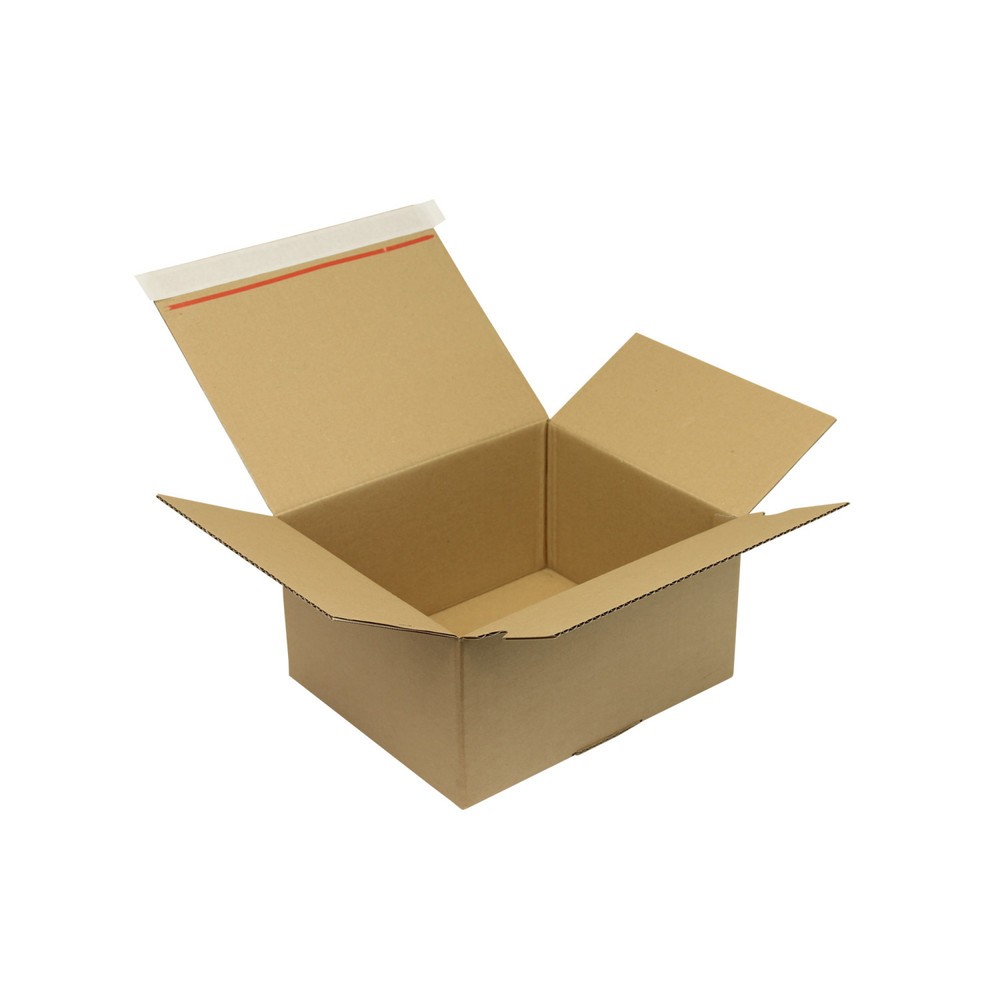 Illustration du produit: Packfix, 260 x 220 x 130 mm, qualité 1.3B, marron